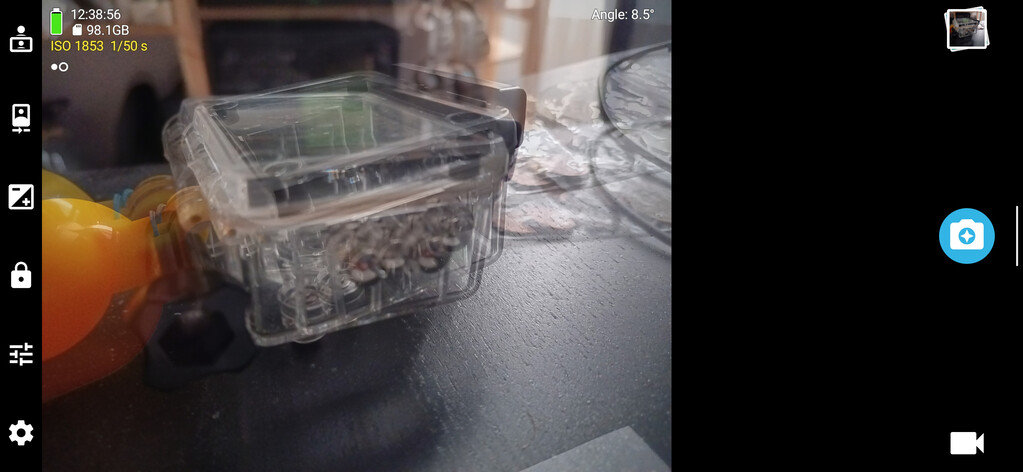A screenshot showing what ghosting looks like in action.